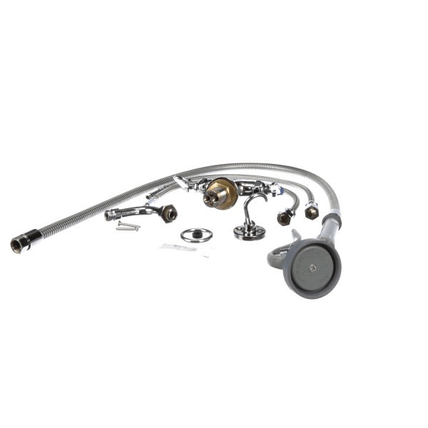 (image for) T&S Brass B-0160 SPRAY ASSEMBLY, SINGLE HOLE BASE, ANGLED SPRAY
